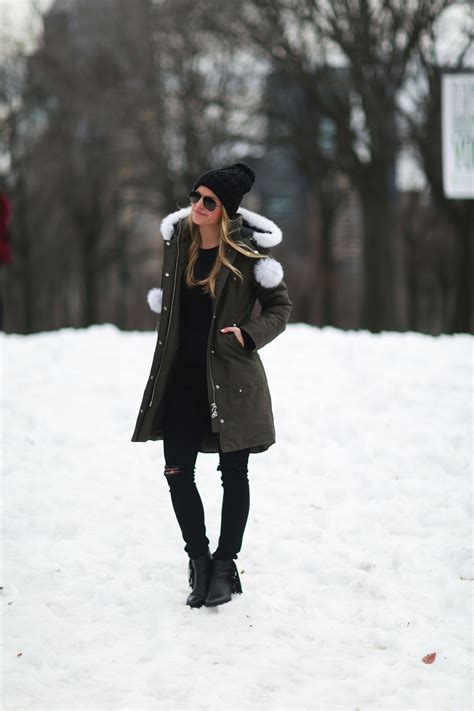 Winter Parka New York Winter Outfit Winter Outfits Snow Winter