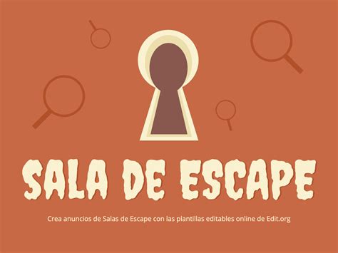 Dise A Flyers De Escape Room Con Plantillas Online