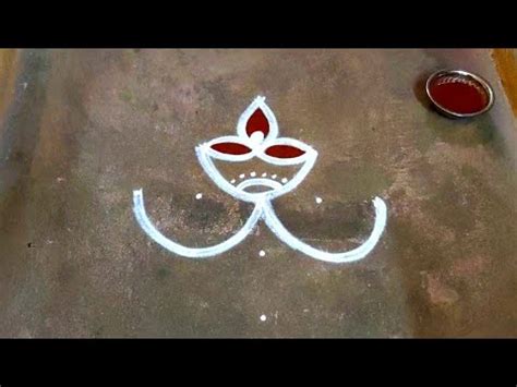 Aavani Madham Vilakku Kolam Dots Pandaga Muggulu Flower Rangoli