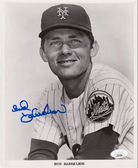 Bud Harrelson Autographed Signed New York Mets 8X10 Photo (JSA Basic COA)