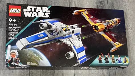 Lego Star Wars New Republic E Wing Vs Shin Hati S Starfighter