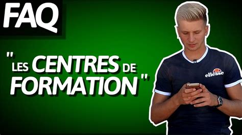 Les Centres De Formation Football Faq Youtube