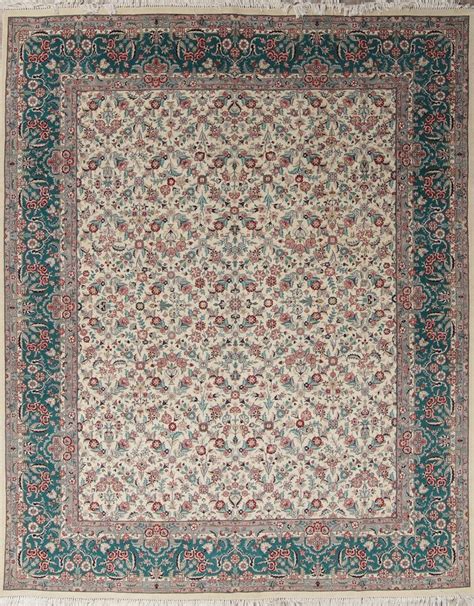 Transitional Black Kashan Oriental Hand Knotted Area Rug Wool 6x9