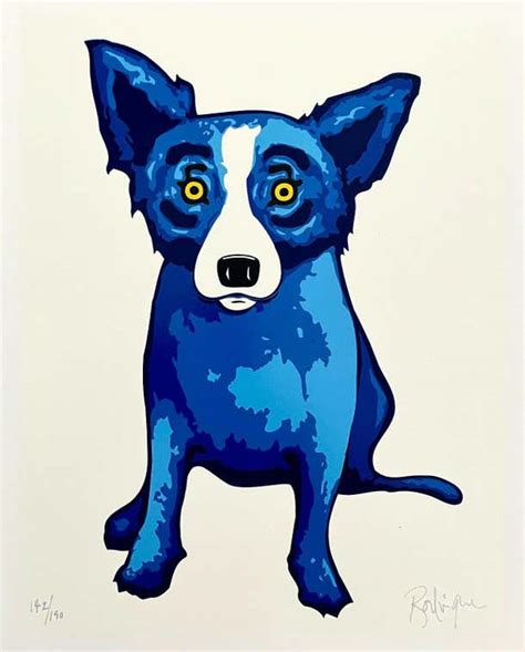 George Rodrigue Purity Of Soul Blue Dog Series George Rodrigue At