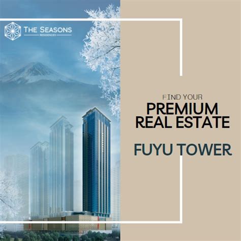 For Sale The Seasons Residences Fuyu Tower Bgc Taguig City Own A Piece