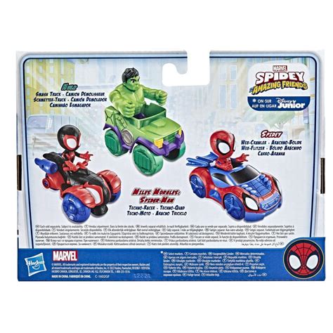 SPIDEY I SUPER KUMPLE HULK SMASH TRUCKR FIGURKA Z POJAZDEM Marvel