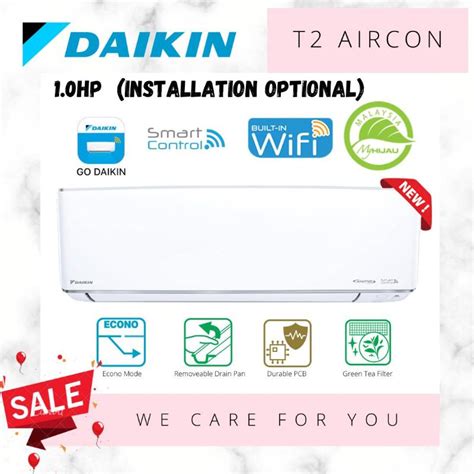 Daikin Non Inverter Premium Air Conditioner Ftv A R Hp Shopee