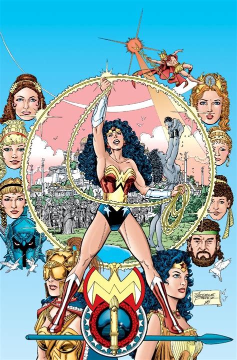 Wonder Woman By George P Rez Wonder Woman Comic George Perez Wonder