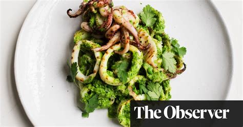 Nigel Slater’s Squid With Pea And Coriander Chutney Food The Guardian