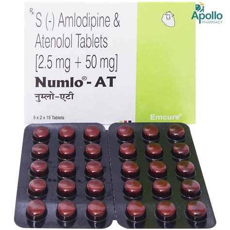 Numlo At Mg Tablet S Price Uses Side Effects Composition