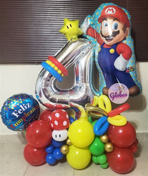 Super Mario Birthday Party Mario Party 3rd Birthday Parties 9th