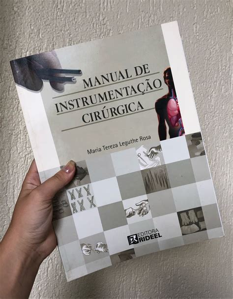 Manual De Instrumentação Cirúrgica Livro Editora Rideel Nunca Usado