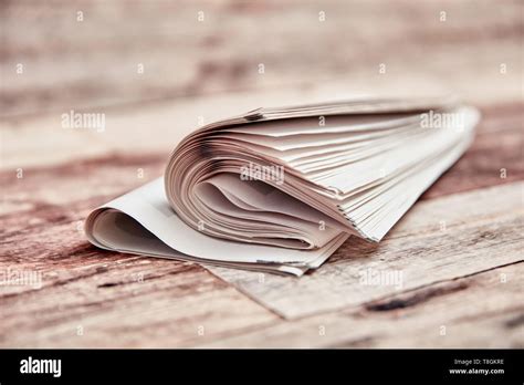 Newspaper Table Top Hi Res Stock Photography And Images Alamy