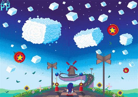 Cube Clouds 2 Sonicpng Fan Art And Comics Sonic Stadium