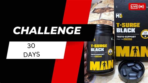 Muscleblaze 30 Days T Surge Black Challenge 🔥💪🏻 All Natural