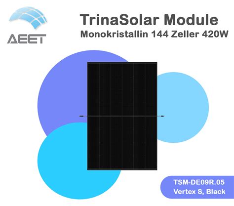 Solarmodule Trina Tsm De R Vertex S Black Kaufen