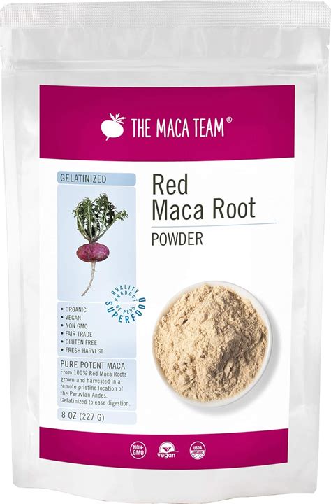 Power Of Gelatinized Red Maca Important Benefits