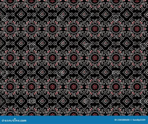 Kalamkari Block Print Seamless Pattern Kalamkari Block Print Seamless