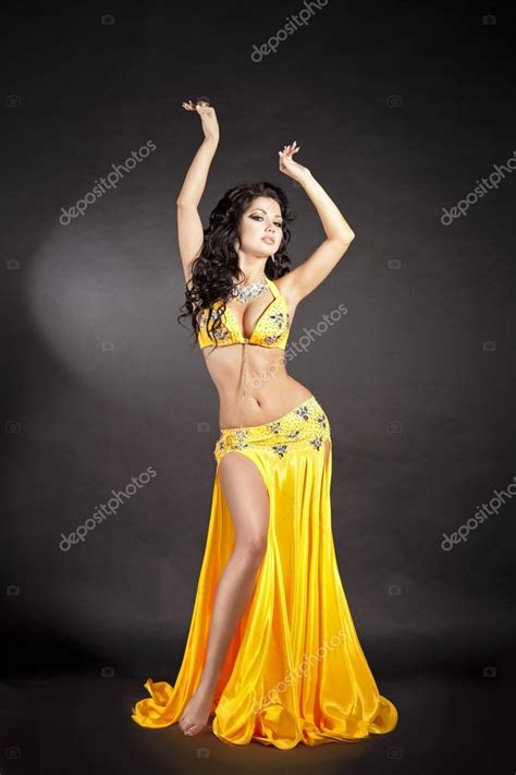 Beautiful Slim Woman Belly Dancer Stock Photo Armina Udovenko