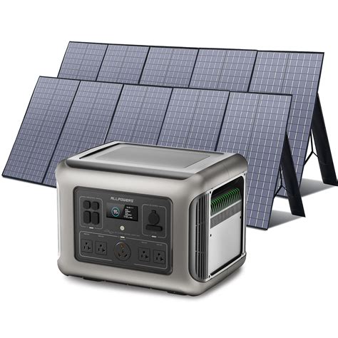 ALLPOWERS R2500 Solar Generator Kit 400W Foldable Solar Panel 2016Wh