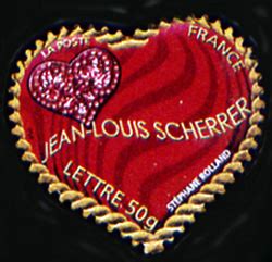 Coeur Jean Louis Scherrer Timbres Fran Ais Mis En