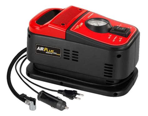 Compressor de ar mini elétrico portátil Schulz 12V Automotriz Air Plus