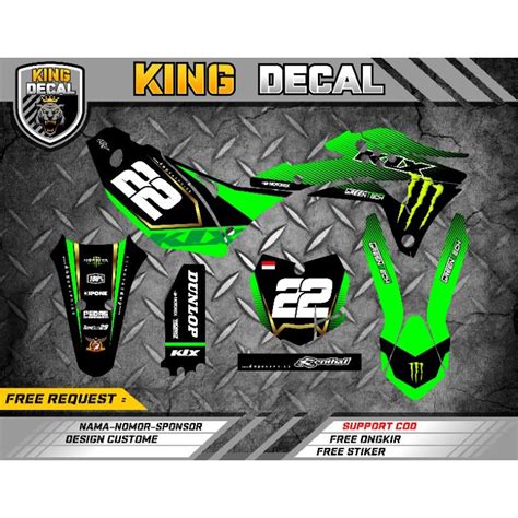 Decal STICKER KLX GORDON FULL BODY DECAL GORDON DECAL STICKER KLX