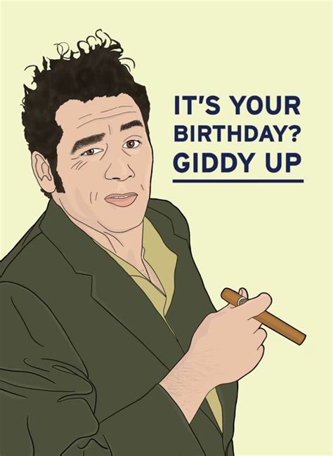 Seinfeld Birthday Card By Bonne Nouvelle Cardly