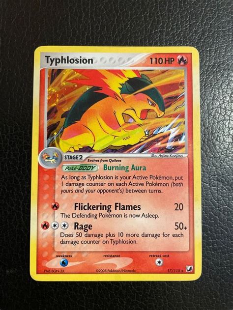 Ex Unseen Forces Typhlosion Holo 17 115 Ab 1 Kaufen Auf Ricardo