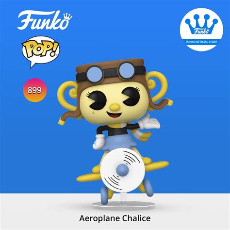 Фигурка Funko POP! Games Cuphead Aeroplane Chalice/ Фанко ПОП по ...
