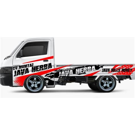 Jual Stiker Mobil Pick Up Suzuki Carry Cutting Sticker Mobil Pick Up