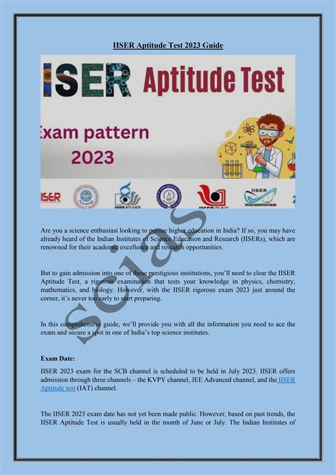 Iiser Aptitude Test Guide By Sciastra Issuu