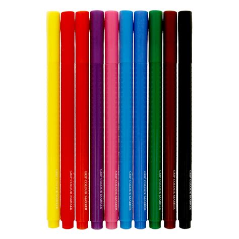 Faber Castell Фломастеры GRIP 10 цв в футляре 155310 купить за 539 00