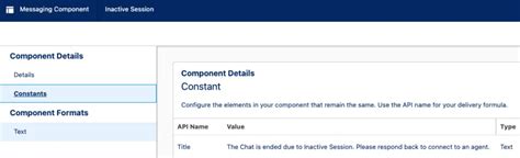 How To End Messaging Session Due To Inactivity In Salesforce Messaging
