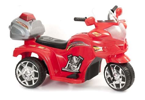 Xenta Red 6v Ride On Police Trike