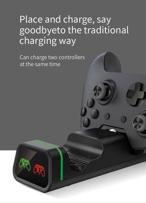 Dual Charging Dock For Xbox One S X Controller TYX 19058 XboxONE X