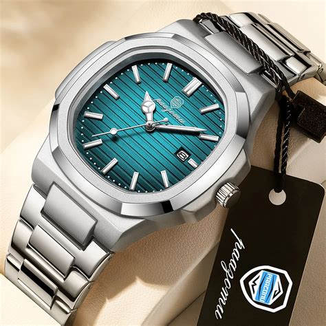 POEDAGAR Reloj Anal Gico De Acero Inoxidable Para Hombre Nuevo