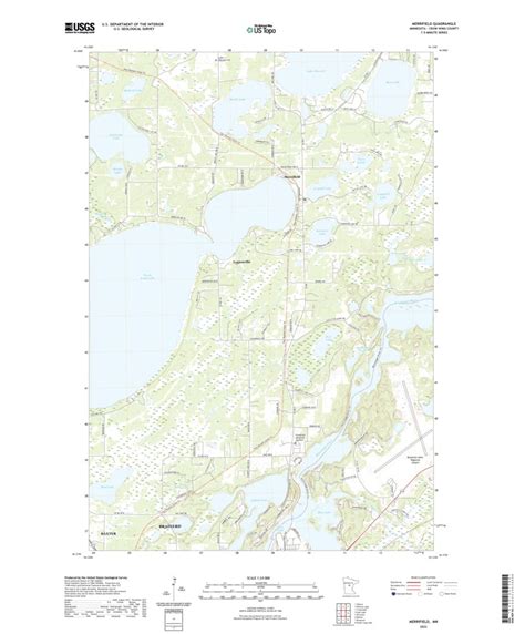 Merrifield, MN (2022, 24000-Scale) Map by United States Geological ...