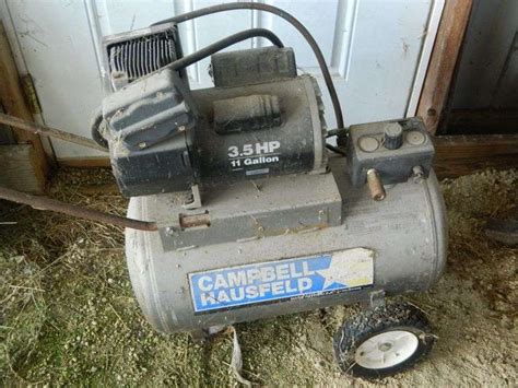 Campbell Hausfeld Hp Gallon Air Compressor Wolfe Auction