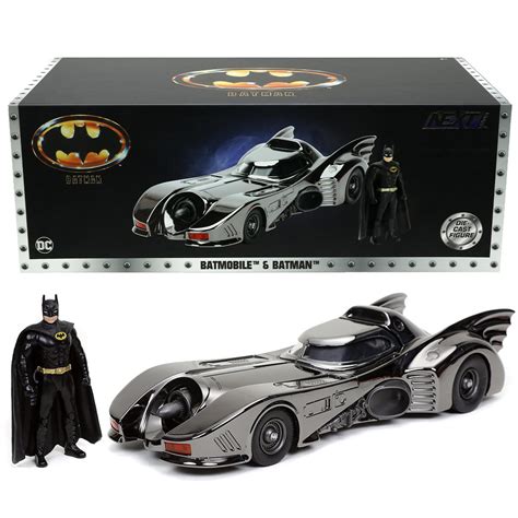 Jada Toys Batman Begins Scale Limited Edition Black Chrome