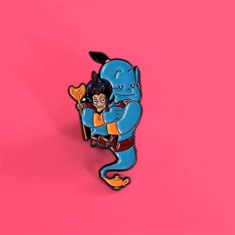 Genie [feat. Jafar] (Pin by Naolito @Facebook) #Aladdin | Enamel pins, Disney pictures, Picture ...