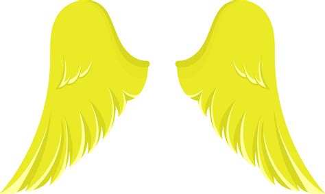 Angel wings clipart design illustration 9380301 PNG