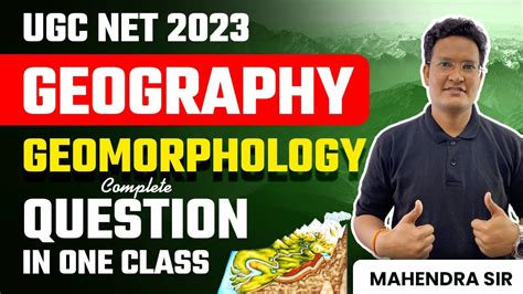 Ugc Net Dec Geography Complete Geomorphology In One Video By