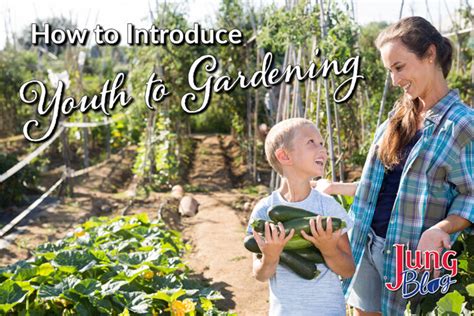 Introducing Youth To Gardening Jung Seed Gardening Blog