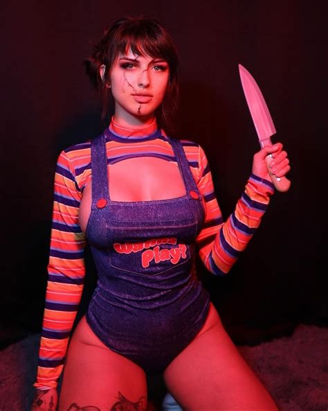 Octavia May as Chucky (Child's Play) : r/cosplaygirls