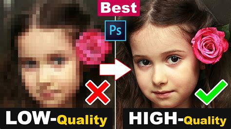 How To Depixelate Images And Convert Into High Quality Photos In