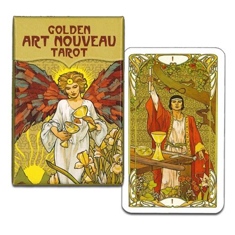 Golden Art Nouveau Tarot ミニチュア・ゴールデン・アールヌーボー・タロット