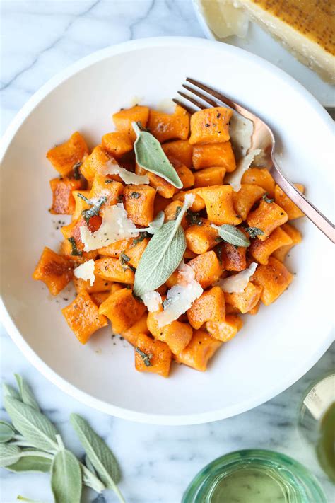 Brown Butter Sweet Potato Gnocchi Damn Delicious