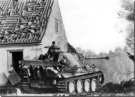 A Panther From The St Panzer Regiment Of The Th Panzer Division Of