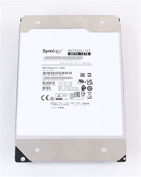 Synology Enterprise Hat Mg Aca Te Tb K Rpm Sata Gb S